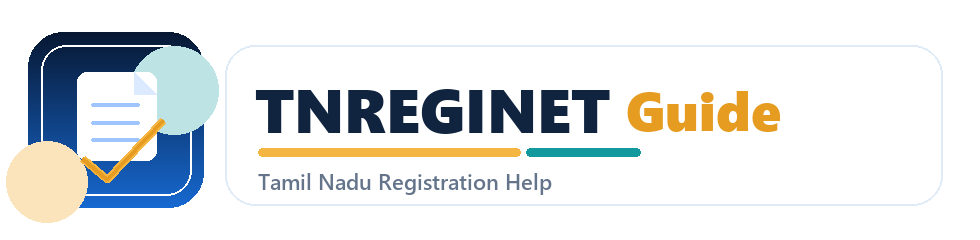 TNREGINET Guide logo for Tamil Nadu registration help